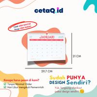 Gambar Kalender Dinding 2025 A4 12 lembar  | Kalender Custom Spiral - Sesuai Template dari cetaq.id undefined 5 Tokopedia