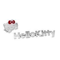 Gambar 2Pcs/Set Stiker Hello Kitty Motor Mobil Stiker Motif Kartun Emblem Hello Kitty Chorme Untuk Dekorasi Bagasi Mobil - silver dari Digic store undefined 2 Tokopedia