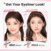 Gambar [Live Exclusive]Pinkflash Eyeliner Cair Hitam Anti Air Tahan Lama 2PCS/3PCS - Finak Price Rp16666/PC - Liquid Waterproof Eyeliner - B01+B02 dari PINKFLASH STORE undefined 5 Tokopedia