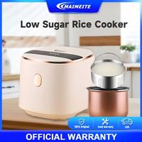 Gambar MAIMEITE Rice Cooker Low Carbo Low Sugar Ceramic Coated Teflon Free 400 Low Watt 3L Digital Hemat Listrik dari MAIMEITE Store undefined 1 Tokopedia