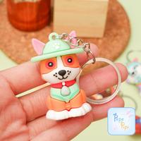 Gambar Gantungan Kunci Karet Paw Patrol Ganci Keychain Hiasan Tas karet Key Chain Tracker Skye Zuma Rocky Marshall Police Rubble Everest - Zuma dari Pepepipi undefined 3 Tokopedia