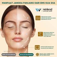 Gambar Winland Gua Sha Face Massage Electric Massager - Natural Bianstone 2 in1 panas/getaran Meniruskan Mengencangkan wajah dari Winland life_NEW undefined 4 Tokopedia