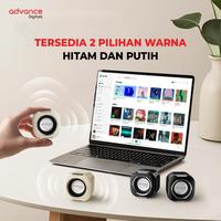 Gambar Advance CLS-110 Speaker Multimedia 2.0 Stereo Sound Deep Bass Garansi Resmi Advance 1 Tahun - CLS-110-HITAM dari Advance Digitals Store1 undefined 3 Tokopedia
