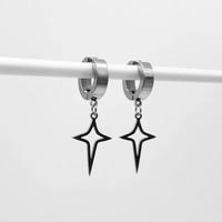Gambar ANTING TEMPEL ANTING TITANIUM TANPA TINDIK KOTAK BANDUL BINTANG SMALL ANTIKARAT UNISEX PRIA DAN WANITA Earrings - Anting bandul (silver), sebelah (1pcs) dari WAREL SHOP undefined 5 Tokopedia