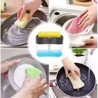 Gambar Tempat Sabun Cuci Piring Soap Dispenser Sabun Cuci Piring Plus Spons dari NADS Home undefined 5 Tokopedia