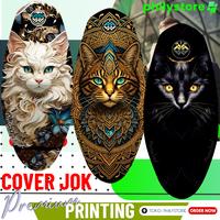 Gambar Cover Jok Motor Printing Sarung Jok Print Premium Anti Kucing Tahan Air Motor HONDA REVO / SONIC 150 / ASTREA PRIMA JUPITER Z / MX-KING / VEGA / C70 / GRAND / LEGENDA / SMASH / SHOGUN - HITAM POLOS, SMALL dari Philystore undefined 1 Tokopedia