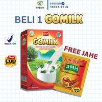 Gambar DIJAMIN ORI Gomilk Susu Kambing plus Herbal 200 gr Etawa Dairy - Strawberi, Jahe amh dari grosir herba solo undefined 1 Tokopedia