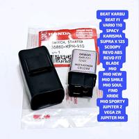 Gambar BENDIK STATER BEAT KARBU BEAT FI VARIO 110 SPACY KARISMA SUPRA X 125 SCOOPY REVO ABS REVO FIT BLADE HONDA KPH SWITCH RILEY RELAY STARTER dari VanMotor undefined 1 Tokopedia