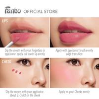 Gambar Fanbo Dew Drop Serum Blush - Lip & Cheek Tint 2in1 - Blush On Cair Viral - Highly Pigmented | Moisturizing - Blush Tahan Lama - Blush Serum untuk Bibir & Wajah - 01 Cherry Red dari Fanbo undefined 3 Tokopedia