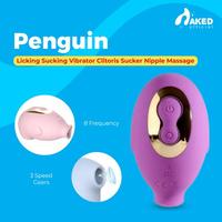 Gambar Penguin Licking Sucking & Clitoris Sucker Nipple Massage - Merah Muda dari enjoystore7 undefined 1 Tokopedia