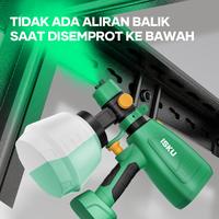 Gambar ISKU Spray Gun 370W/400W Elektrik Mesin Semprot Cat Air Minyak Listrik Spraygun 800Ml dari PERKAKASKU.ID TOKOPEDIA undefined 3 Tokopedia