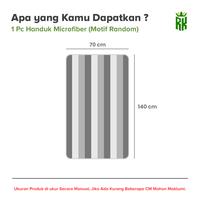 Gambar RAJA x DIINZ_STORE15 - Paket 4 PCS Handuk Mandi Microfiber Bahan Kain Microfiber Menyerap Air Lembut Berbulu Halus Handuk Murah - 4PCS RANDOM dari Raja Karpet_NEW undefined 5 Tokopedia