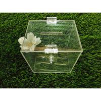 Gambar TERLARIS Celengan Akrilik Transparan Ukuran 12*10*12cm READY dari Toko Jarija Jaya undefined 4 Tokopedia
