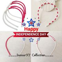 Gambar Bando Pom Pom Merah Putih | Atribut Agustusan 17an | Properti Lomba & Jalan Sehat - Pompom dari isanur97.collection undefined 4 Tokopedia