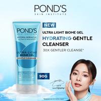 Gambar Ponds HYDRA Miracle Ultra Light Biome Gel Gentle Cleanser - Hydrating Facial Wash 90GR - Cera-Hyamino 90gr (Biru) dari Surya Beauty Store Cosmetics undefined 2 Tokopedia
