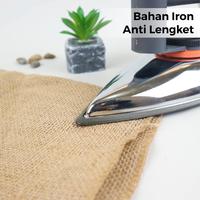 Gambar Setrika Listrik Maspion HA-110  Daya 350 Watt - Hitam - Silver, HA-110 - 627, TANPA TATAKAN dari Raja Dapur Elektrik undefined 2 Tokopedia