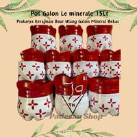 Gambar Prakarya Pot dari Galon le minerale 15Lt tema Merah Putih - Hut RI 80th A dari Padesan shop undefined 1 Tokopedia