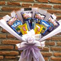 Gambar Aneka buket snack murah meriah, cocok buat kado ulang tahun - hijau mix dari Tasyashop9 undefined 4 Tokopedia