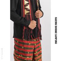 Gambar sarung pria bordir adat lampung - sarung bordir lampung - lampung ethnica Muslim Dewasa Hitam Motif Lembut Tenun Katun Keren dari Lampung Ethnica_NEW undefined 5 Tokopedia