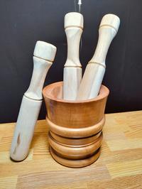 Gambar Alat Masak Alu Lesung kayu Penghalus Bumbu dapur - Kitchenware Alu Only dari toko aneka muntilan undefined 1 Tokopedia