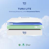 Gambar Kasur Base Support Foam TURU LITE ukuran 160x200 (Queen) FREE BANTAL - 10cm dari TURU undefined 3 Tokopedia