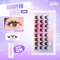 Gambar [TANPA LEM] BAISISI Bulu Mata Palsu Z10 Douyin Eyelash Segmentasi Douyin Lashes Eye Make Up - Hanya Bulu Mata (K) dari BAISISI Indonesia undefined 1 Tokopedia