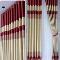 Gambar Gorden Blackout Pelangi type MR Premium Tebal free hook+tali - MRMS-Merah, 6Gelombang T.130cm dari Willy Gorden Jember undefined 1 Tokopedia