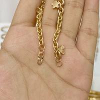 Gambar Gelang Swasa Rantai Nori Premium (panjang bisa request) - Lapis Emas Kuning Awet - Pipih dari ISTANA SWASA undefined 5 Tokopedia
