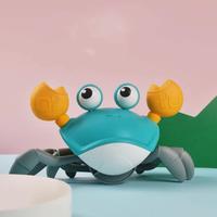 Gambar Mainan Kepiting Sensor Viral Edukasi Anak Hewan Lucu Musik Suara Gerak Berjalan Crab Lari Kado Ultah dari Keseharianmu Pekanbaru undefined 3 Tokopedia