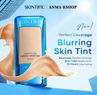 Gambar [New Launch] SKINTIFIC Daily Filter Perfect Coverage Blurring Skin Tint 28gr - Tekstur Ringan & Mudah Di-blend, Coverage Sempurna, Tahan Lama 10 Jam, Dengan Squalane & Panthenol - 00 PORCELAIN dari ANMA KSHOP_NEW undefined 1 Tokopedia