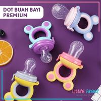 Gambar DOT BUAH EMPENG BAYI MPASI Multifungsi Baby Fruit Feeder Original Blue Kids Pink Green - Yellow Grey dari Little Harvey Station undefined 1 Tokopedia