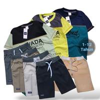 Gambar PROMO 80 RIBU DAPAT 5 PASANG SETELAN ANAK KAOS COMBET+CELANA GROSIR BAJU PAKAIAN COWOK LAKI-LAKI USIA 2-6-13 TAHUN KEREN - 5kaos+5celana polos, S (2-4 th) dari RGB STYLE undefined 2 Tokopedia