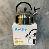 Gambar Teko siul stainless steel kettle 3 liter / 4 liter / 5 liter / Pemanas Air Teko siul - 3Liter dari RIAS OLSHOP undefined 2 Tokopedia