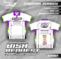 Gambar JERSEY RACING kaos baju jersey racing custom full printing jersey balap jersey bisa ubah nama nomor jersey racing team - M dari Eleven Concept Store undefined 1 Tokopedia