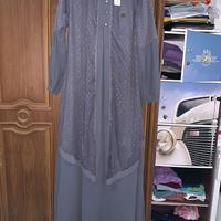 Gambar gamis penjang warna abu abu bagus bggt sumpah ga boong dari bafa.bussiness undefined 4 Tokopedia