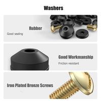 Gambar 1Set Faucet Washers, Replacement Kit Flat And Beveled Rubber Faucet dari Dordor Order undefined 3 Tokopedia