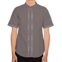 Gambar FortKlass ILHAMM Baju Koko Bordir Kemeja Polos Pria Lengan Pendek Regular Fit Pakaian Muslim - PUTIH, XXL dari Fortklass undefined 3 Tokopedia