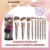 Gambar MAANGE 9 Pcs/Set Makeup Brush Set Rambut Lembut Fluffy Blush On Bubuk Concealer Eyeshadow Blending Sikat Besar Alat Kecantikan Untuk Wanita 5886 - Black-9PCS dari YOGA PRASTsss undefined 1 Tokopedia
