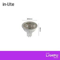 Gambar INLITE MR16 5watt 220volt led 5w 3000k 4000k 6500k - 6500K dari Pusat Lampu Jakarta undefined 3 Tokopedia