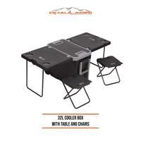 Gambar Dhaulagiri Cooler Box 32L With Table and Chairs Bok Pendingin + Meja Dan Kursi Furniture Outdoor Kemah Kemping Camping Portable tenda dari XML Adventure undefined 3 Tokopedia
