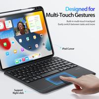 Gambar Dux Ducis Magic Keyboard Bluetooth Compatible for iPad Air 7 2025 | iPad Air 6 2024 | iPad Air 11 & 13 2024 | 2025 | iPad Air 5 | iPad Air 4 | iPad Air 3 - DK Series Premium Detachable Smart Casing - iPad Air 11 "24 dari Gojali.id undefined 4 Tokopedia