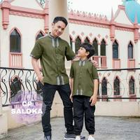 Gambar BAJU KOKO COUPLE AYAH ANAK KEMEJA KAPELAN BAPAK ANAK COWOK SALOKA dari Renita Storre1 undefined 3 Tokopedia