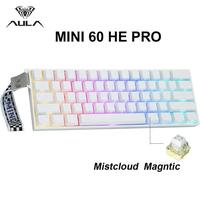 Aula MINI60 HE | MINI60 HE PRO | MINI60 HE MAX 8K Hall Effect Rapid Trigger Gaming Keyboard - foto 4