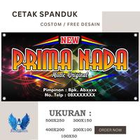 Gambar Spanduk  / Baliho / MMT Banner Baliho ACARA MUSIC , ORKES , DANGDUT PRIMA NADA Costom Desain - 250x150 dari Jennaira stores undefined 1 Tokopedia