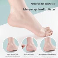 Gambar Bantalan yang berbentuk jam tangan untuk gelembung air, bantalan belakang tumit tersembunyi, bantalan gelembung air gel untuk wanita, mencegah gatal di tumit belakang, transparan untuk sepatu hak tinggi - Ukuran kecil, 1 PCS dari OHLALA-SHOP undefined 2 Tokopedia