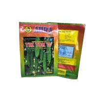 Gambar Benih Paria Pare Tik tok F1 10 gram Expayed 2026 Cap Aura Seed / Benih Unggul Anti Virus dan Layu Fusarium / Anti Kriting Daun dan Produksi Tinggi Sangat Lebat Berbobot Menguntungkan Petani dari TRUBUS TANI_NEW undefined 1 Tokopedia