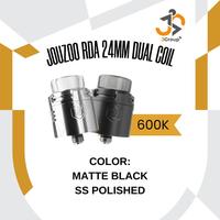 Gambar Jouzoo Rda 24Mm Dual Coil Authentic By Vape Zoo - MATTE BLACK dari GoninStore undefined 1 Tokopedia