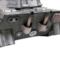 Gambar DIY Papercraft Lembar kertas pola Kendaraan Militer Tank King Tiger II dari dearbestshop undefined 4 Tokopedia