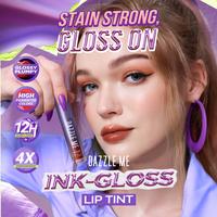 Gambar DAZZLE ME Ink-Gloss Lip Tint Watery Ink Gel Tahan Lama Hydrating Glossy Finish | Liptint - Ink-Gloss_R04 Toasty dari Beauty.Bar.Station undefined 3 Tokopedia