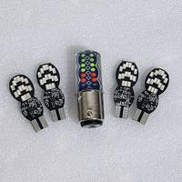 Gambar PAKET 1 Lampu Stop Jelly RGB 32 LED Plus 4 Sein Panah untuk Semua Motor - Motorcycle - Merah dari Lookatcc undefined 2 Tokopedia